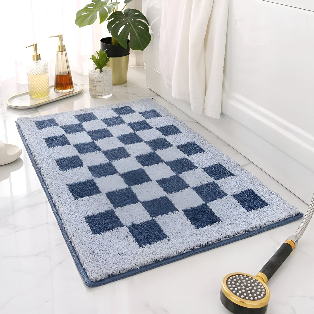 Sort og Hvid Mikrofiber Badeværsmsatte med Komfort