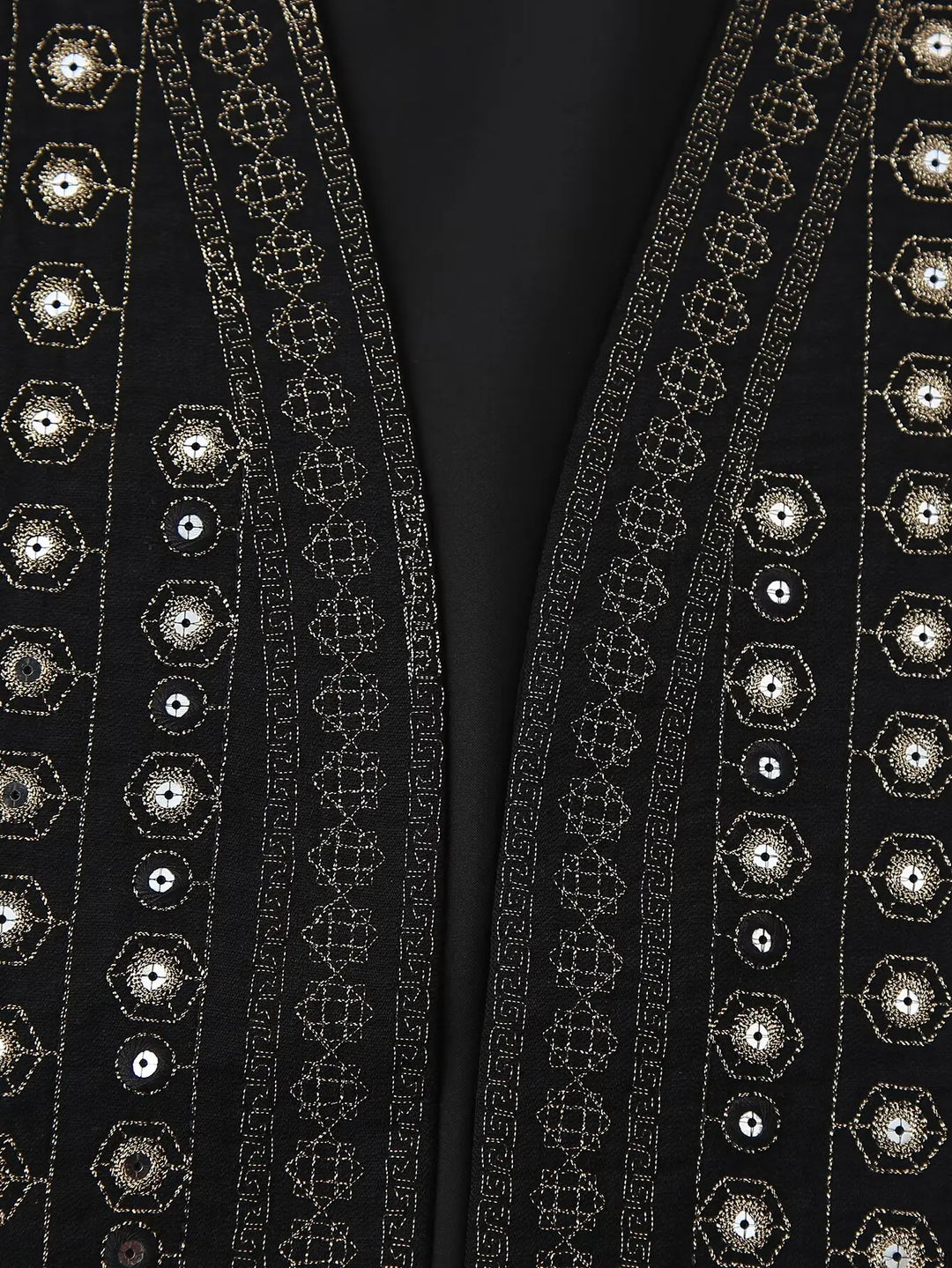 Celestia™ | Pailletmønster Boho Vest