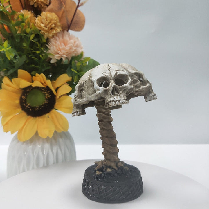 Skeletkranium Bordlampe med Skyggeprojektion