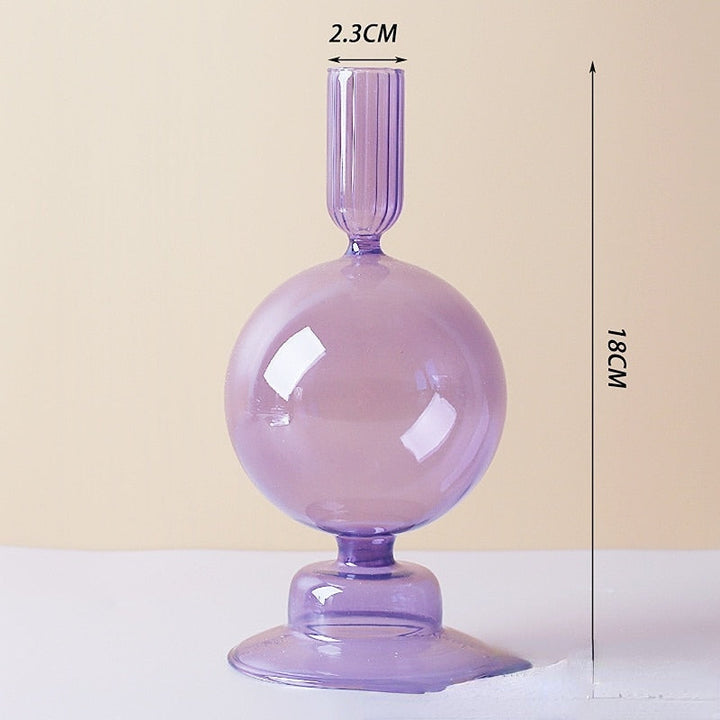 Lilla Glas Stearinlysestage i Borosilikatglas