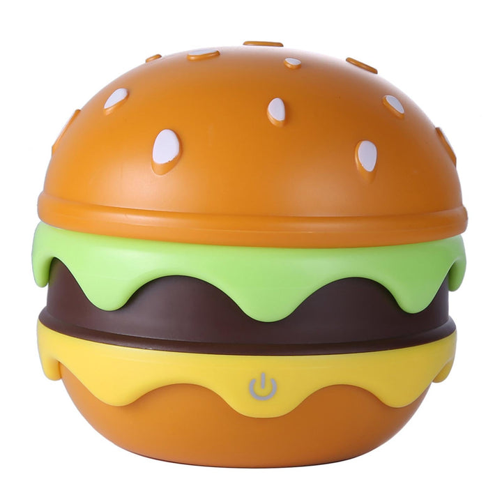 Sammenklappelig Trådløs Hamburger Bordlampe med Justerbar Lysstyrke