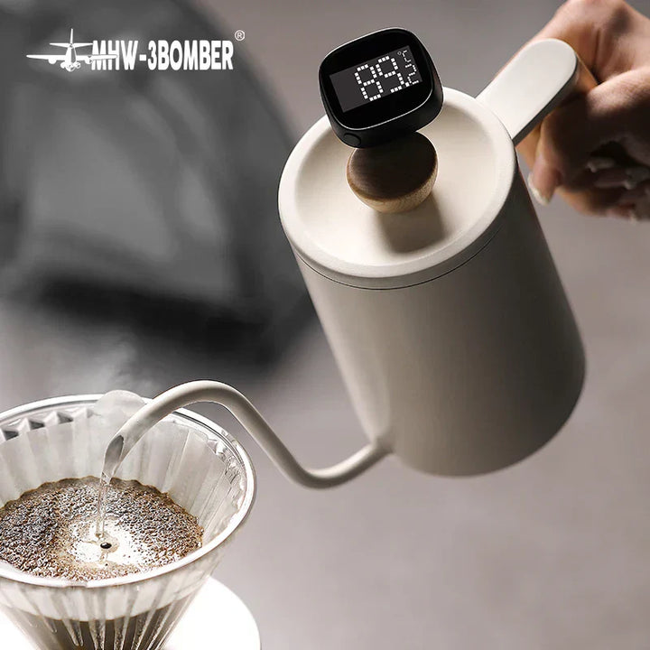 Digitalt Kaffetermometer med Hurtiglæsningsfunktion til Lattekunst og Mælkeskum