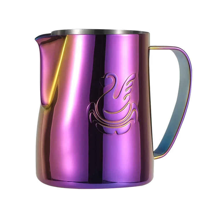 Rustfrit Stål Mælkeskummer 600ml til Espresso og Latte Art