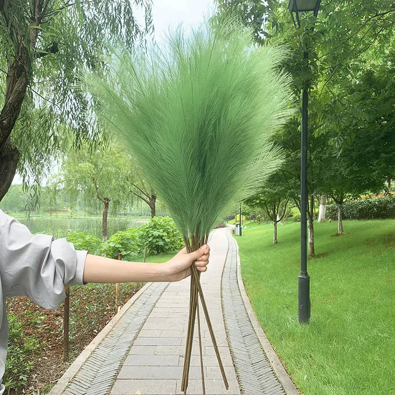 100 cm Kunstig Pampas Græs Buket til Bryllupsdekoration