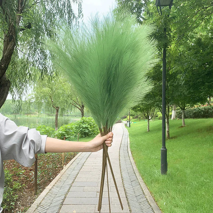 100 cm Kunstig Pampas Græs Buket til Bryllupsdekoration