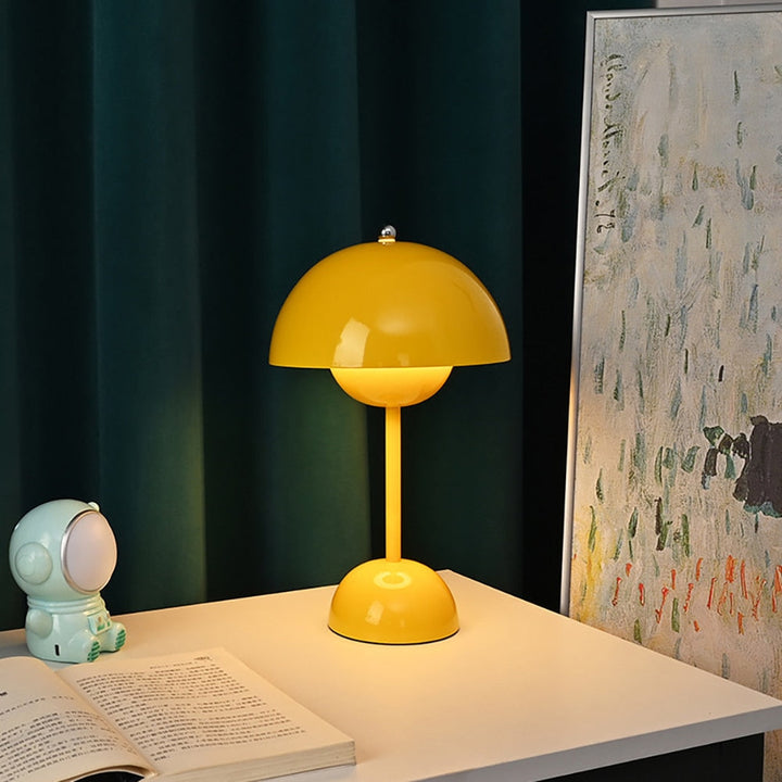 Trådløs Blomsterkrukke Lampe med LED Belysning