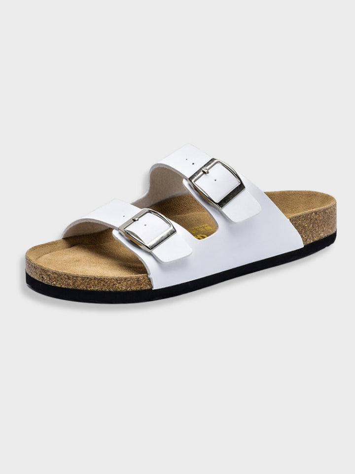 Sandaler til herrer med justerbare spænder