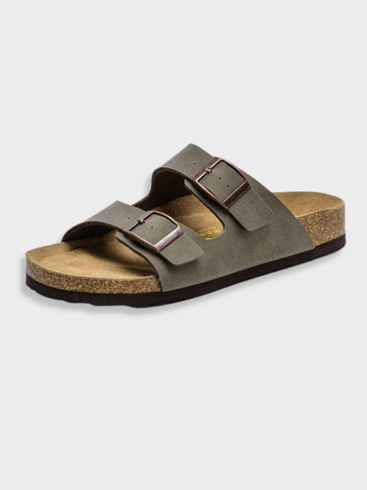 Sandaler til herrer med justerbare spænder