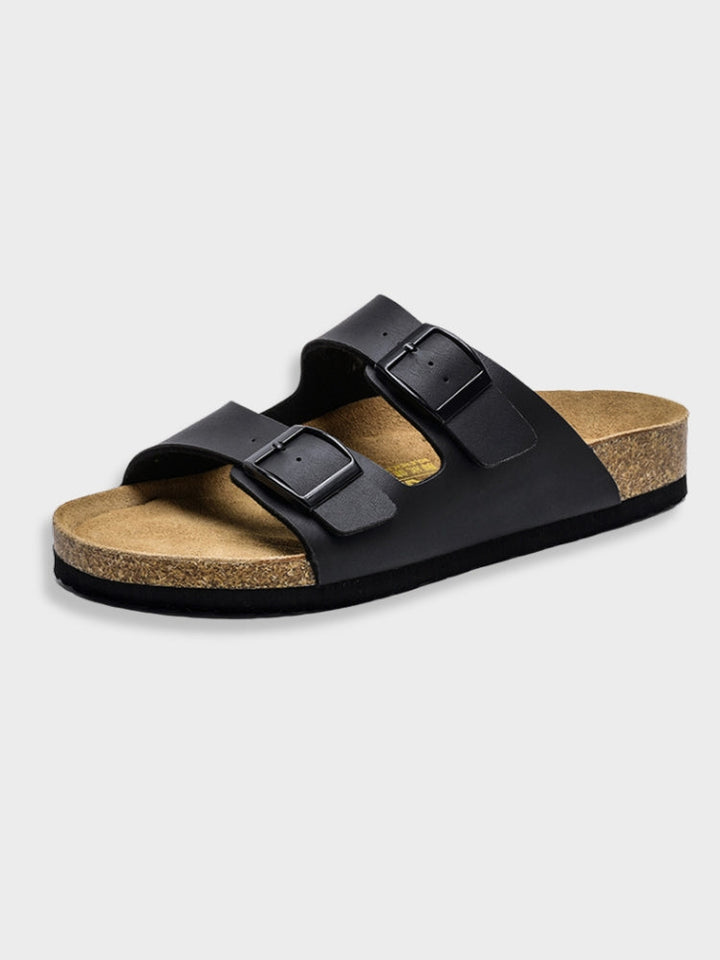Sandaler til herrer med justerbare spænder