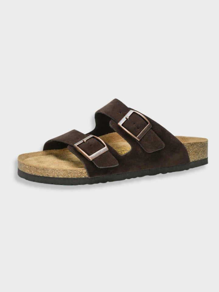Sandaler til herrer med justerbare spænder