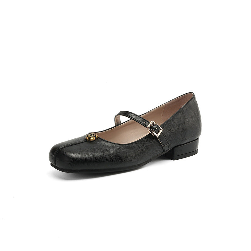 Susanne | Dame Forårs Ballerinas med Remme