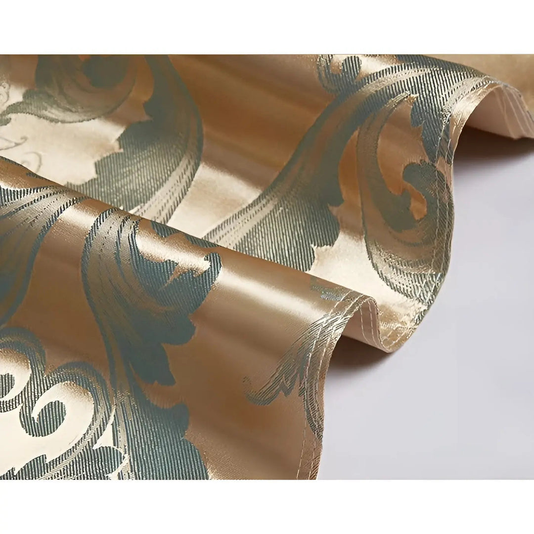 Luksuriøst Satin Jacquard Dynebetræk Sæt med 2 Pudebetræk