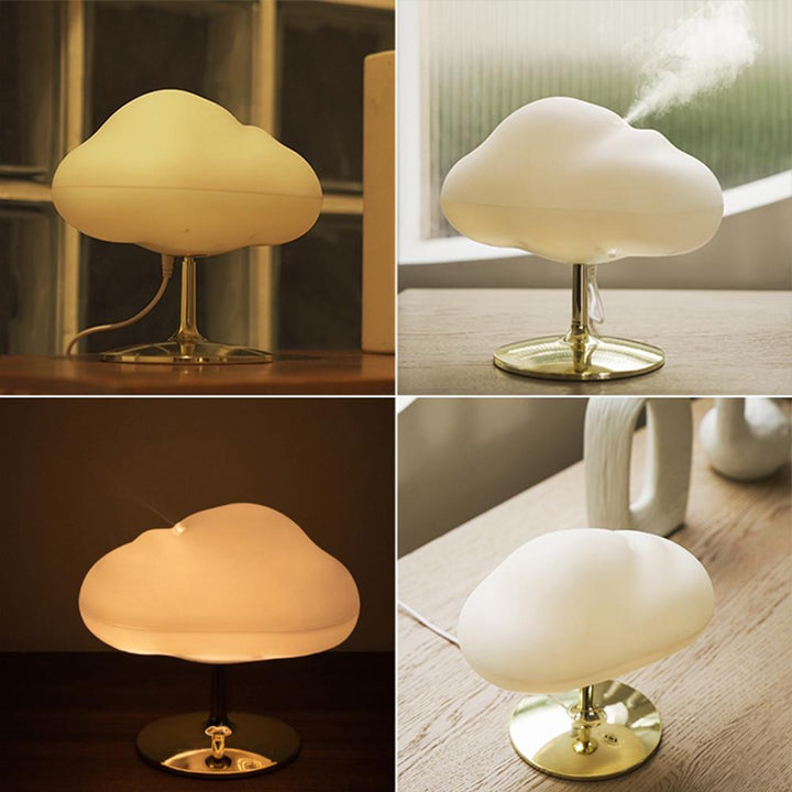Skyformet Aromaterapi Diffuser med LED Belysning