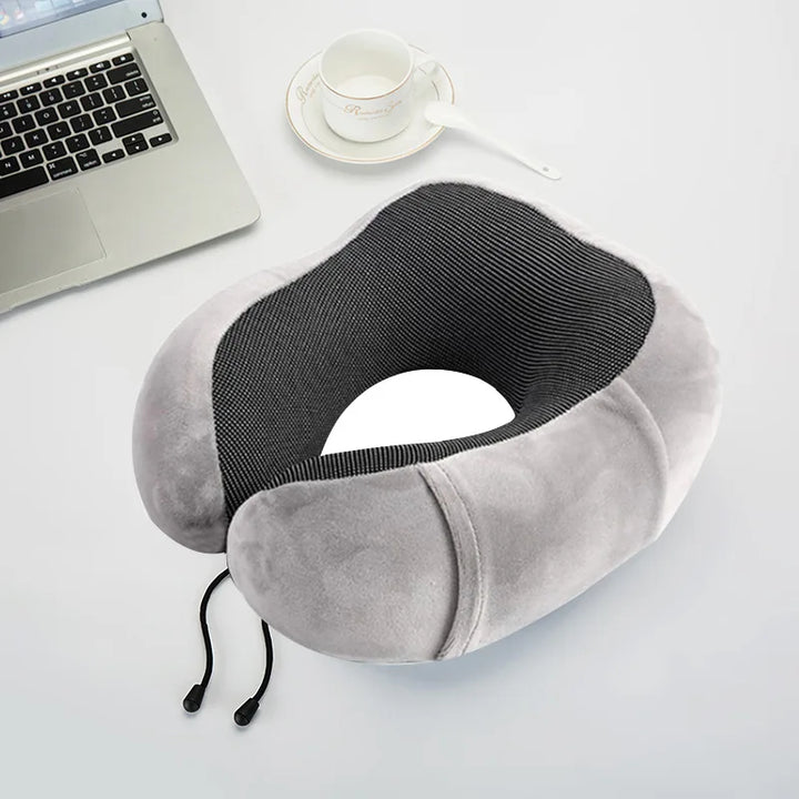 U-formet Memory Foam Nakke Pude til Rejse