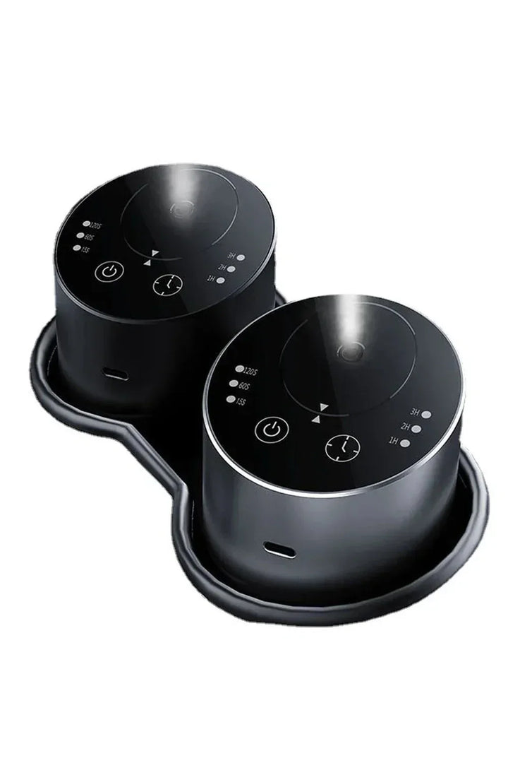 Elegant Metallic Aroma Diffuser og Luftfugter med USB-opladning