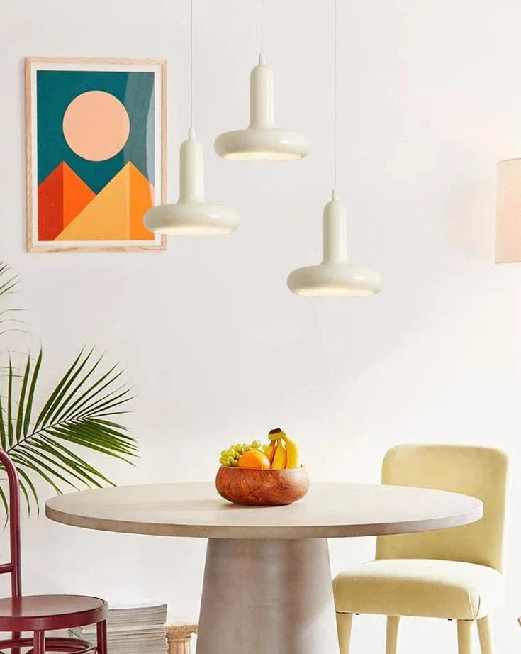 Dansk Macaron Pendel Lampe i Livlige Farver