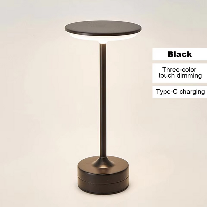 USB Genopladelig Touch Sensor LED Lampe med Justerbar Lysstyrke