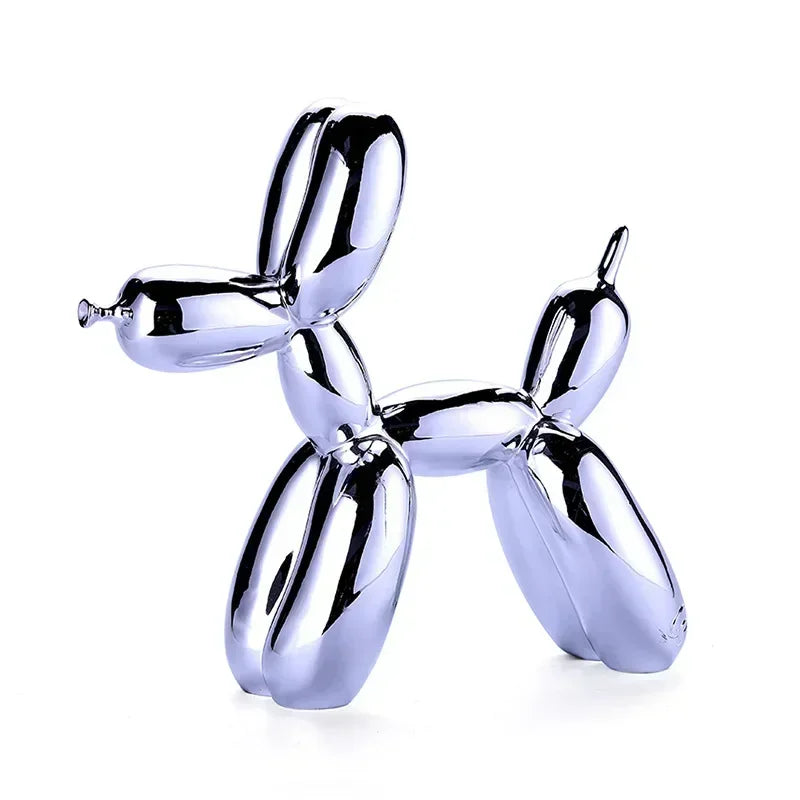 Håndlavet Harpiks Balloon Dog Skulptur i Moderne Design