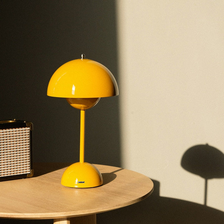 Trådløs Blomsterkrukke Lampe med LED Belysning