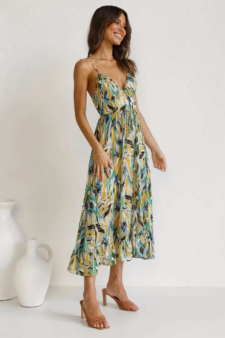 TropicLush™ | Elegant Kjole