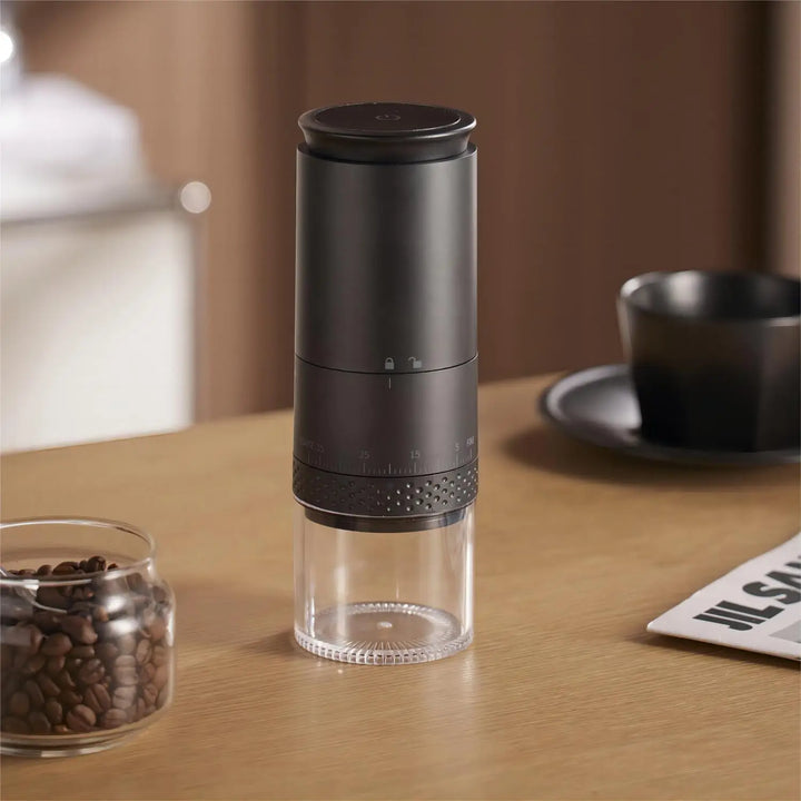 Genopladelig Elektrisk Kaffekværn med Justerbare Kværnindstillinger