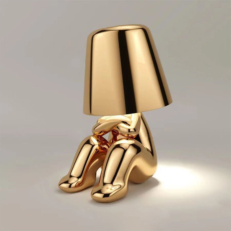 Guld Metal Touch Control LED Bordlampe