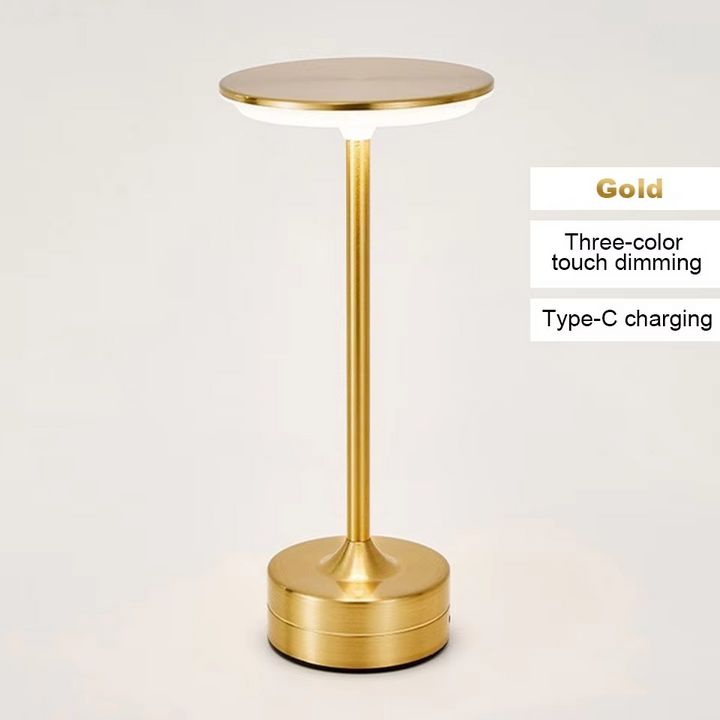 USB Genopladelig Touch Sensor LED Lampe med Justerbar Lysstyrke