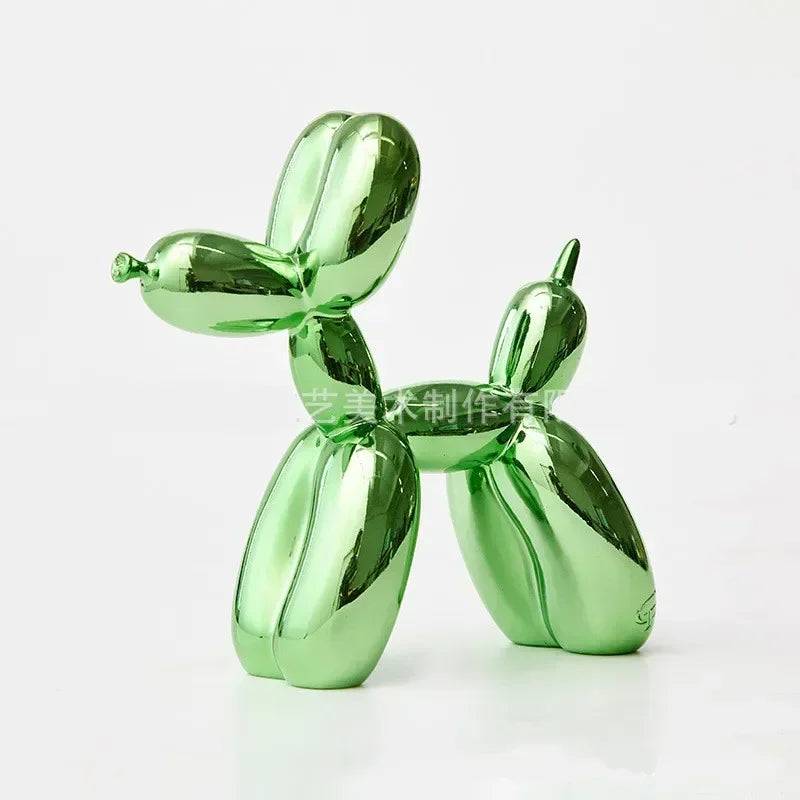 Håndlavet Harpiks Balloon Dog Skulptur i Moderne Design