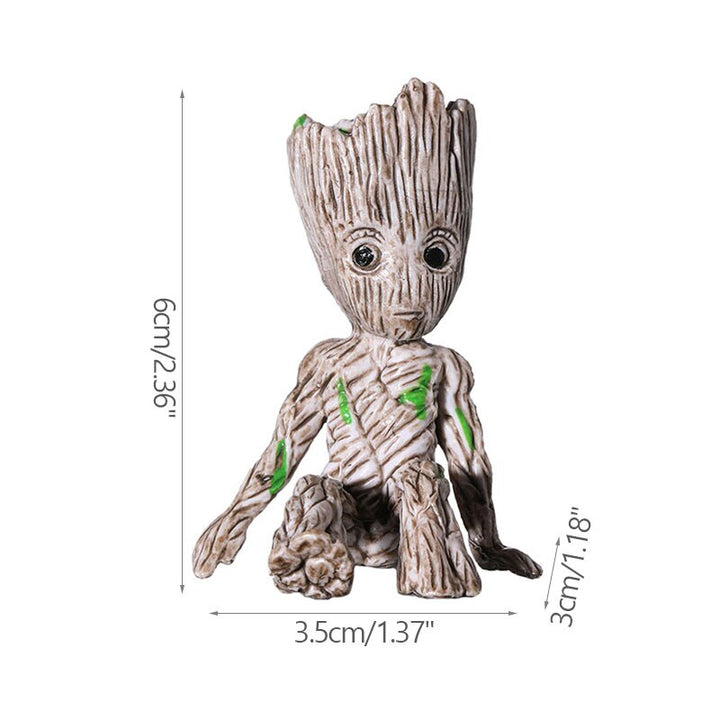 Mini Groot Figur i Harpiks - Legende Kontor Dekor