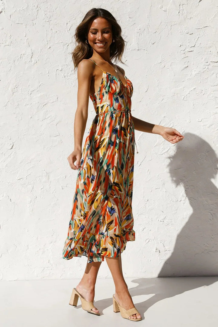 TropicLush™ | Elegant Kjole