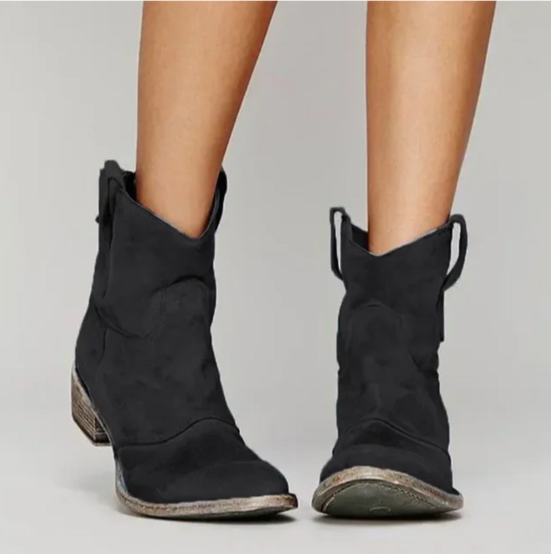Roselle | Elegante Suede Westernstøvler til et stilfuldt look