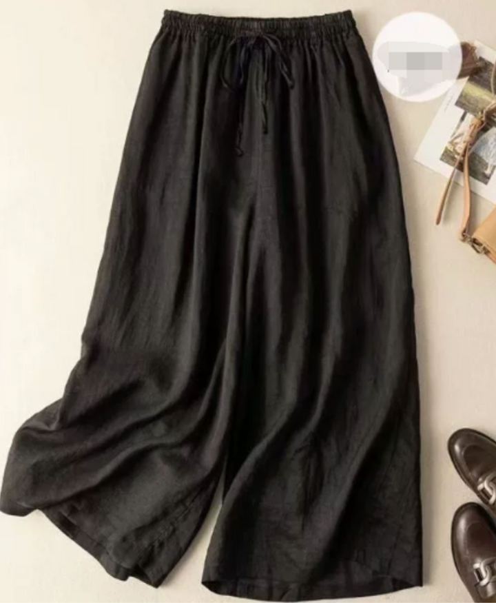 Sandra™ | Afslappede Bukser med Bred Ben