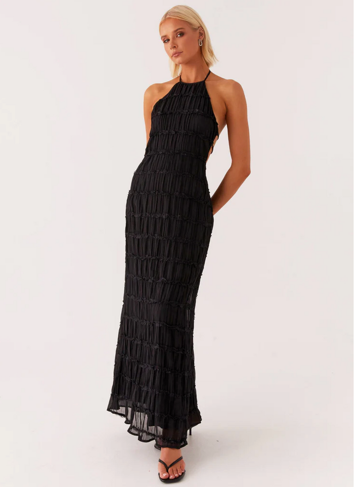 Jolene™ | Chic Halter Maxi Dress