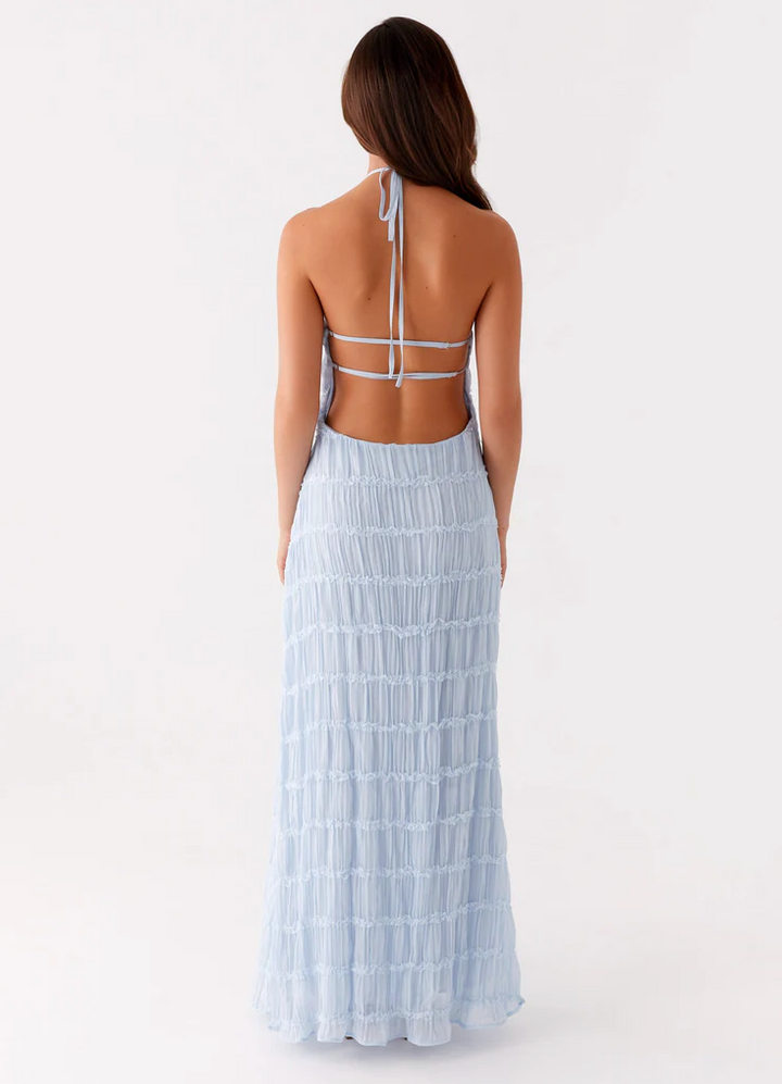Jolene™ | Chic Halter Maxi Dress
