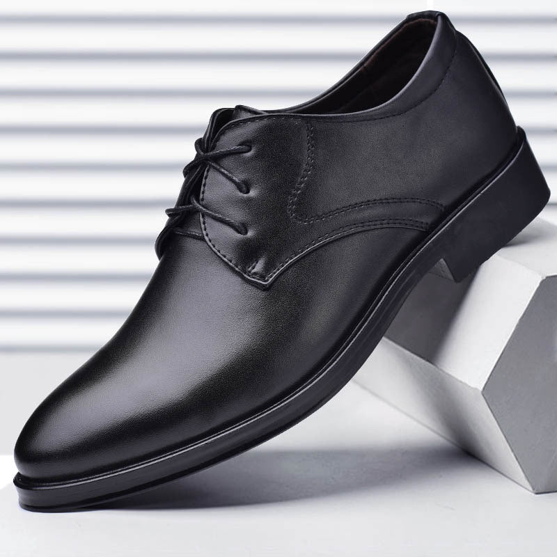 Snøresko til mænd med ren front og elegant design