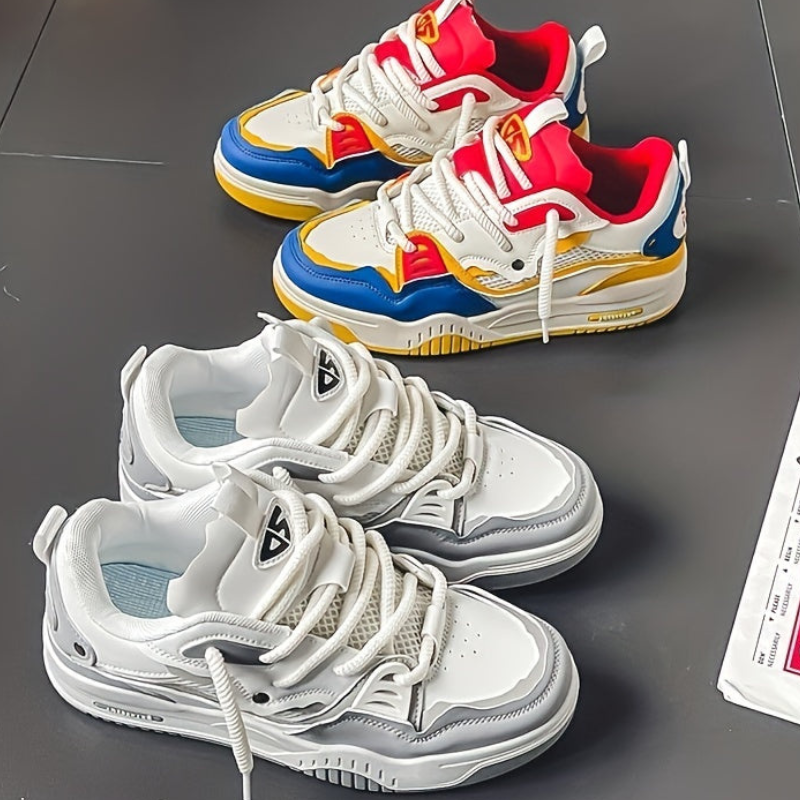 Let herresneakers med blød overflade