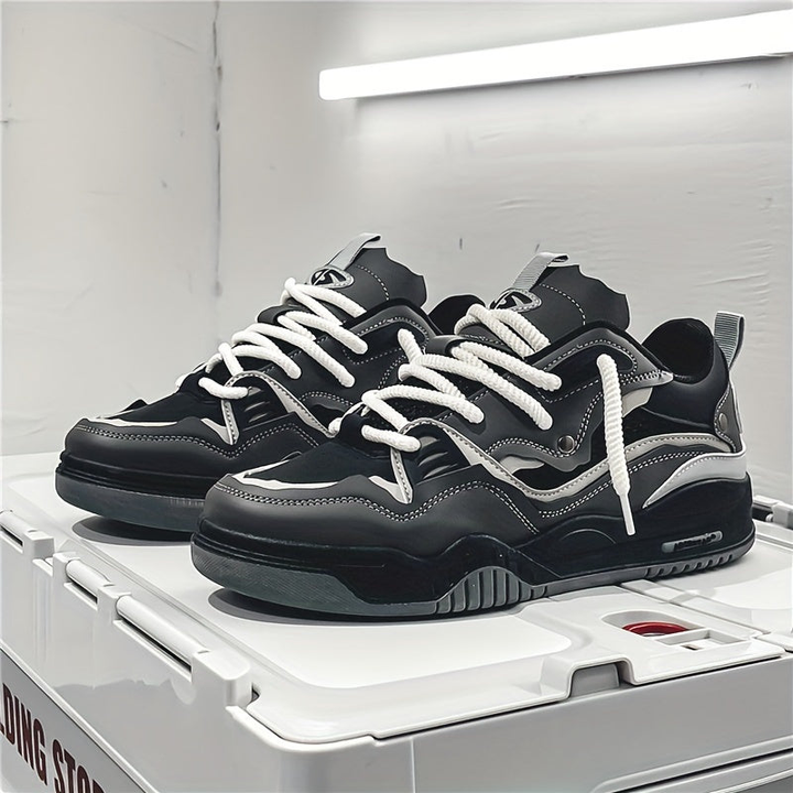 Let herresneakers med blød overflade