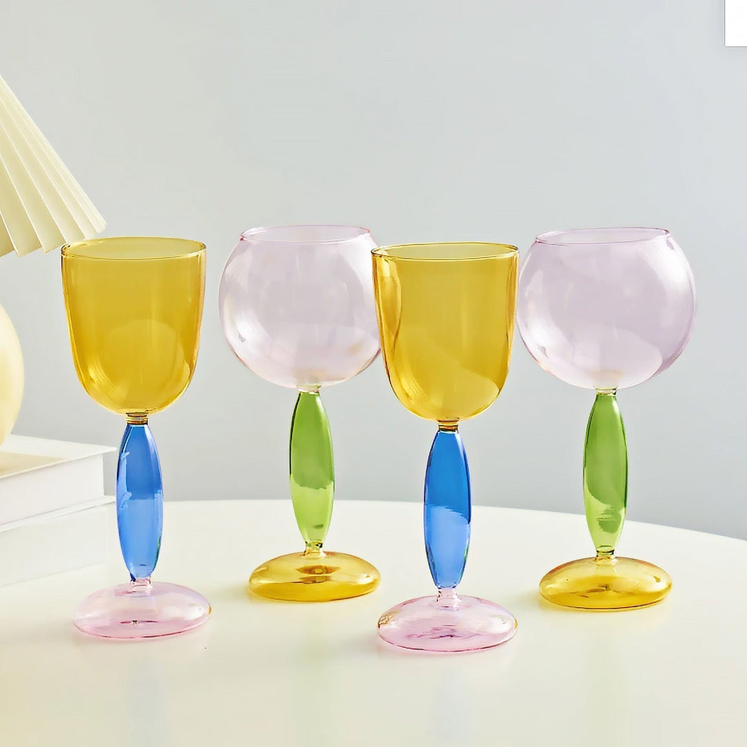 Borosilikatglas Vinglas i Bordeaux og Crimson