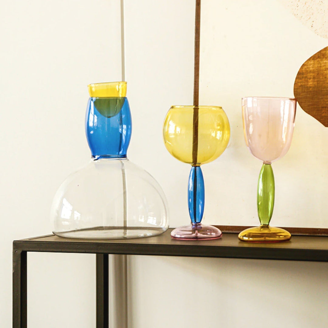 Borosilikatglas Vinglas i Bordeaux og Crimson
