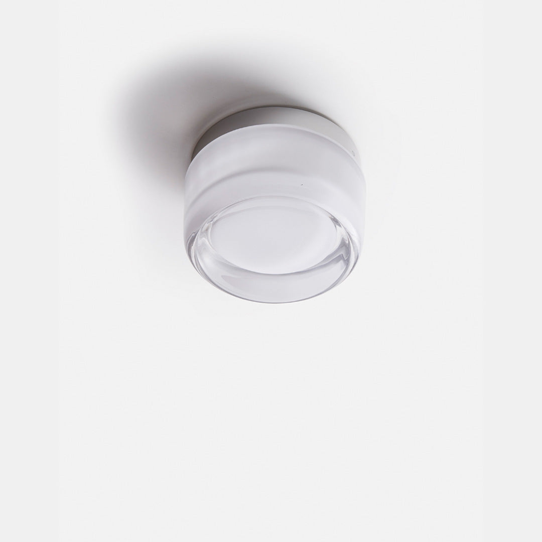Elegant Væglampe i Metal og Glas med Moderne Design