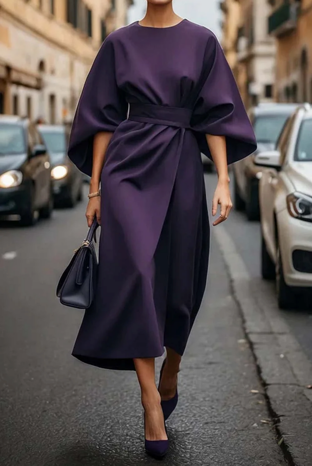 Wendy™ | Elegant Kjole med Lanterneærmer