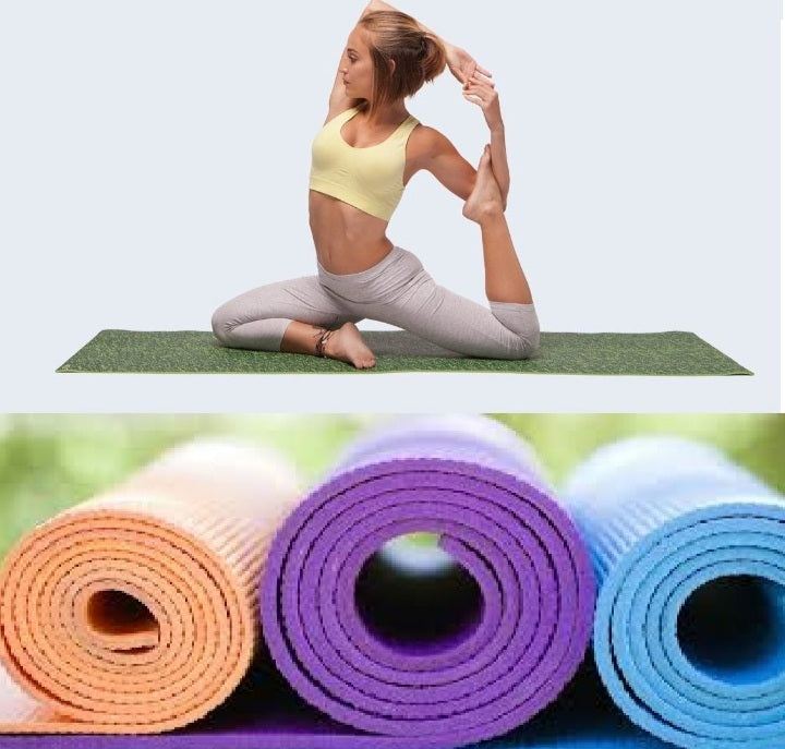 Skridsikre Yogamåtter i Lively Farver - 4mm, 6mm, 10mm