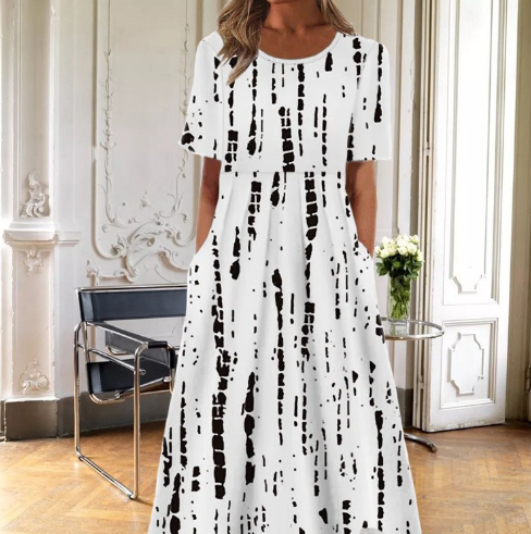Ruby™ | Blomstret Kjole