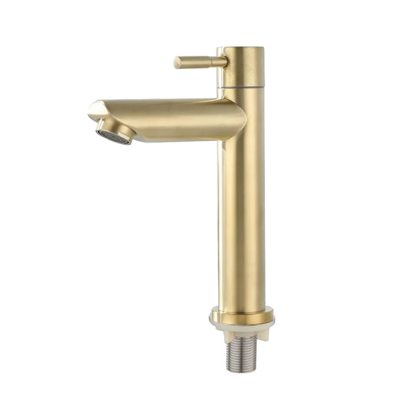 Stainless Steel Vask Faucet med Enkelt Greb og Miljøvenligt Design