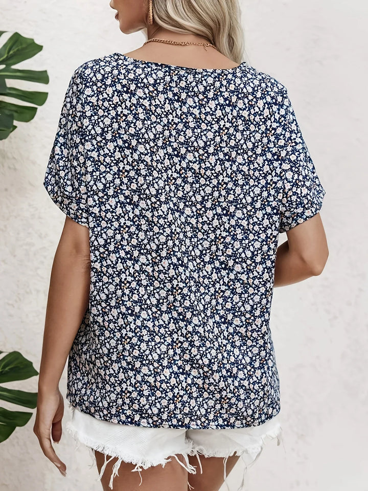 Carrie™ | Stilfuld Blomsterbluse