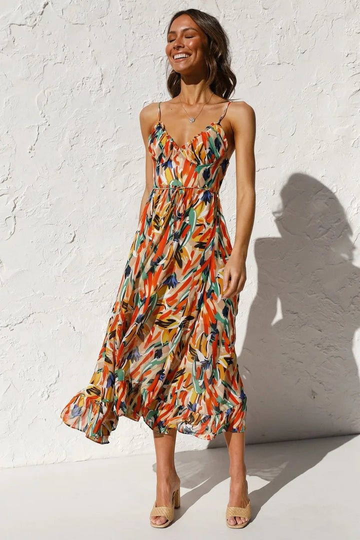 TropicLush™ | Elegant Kjole