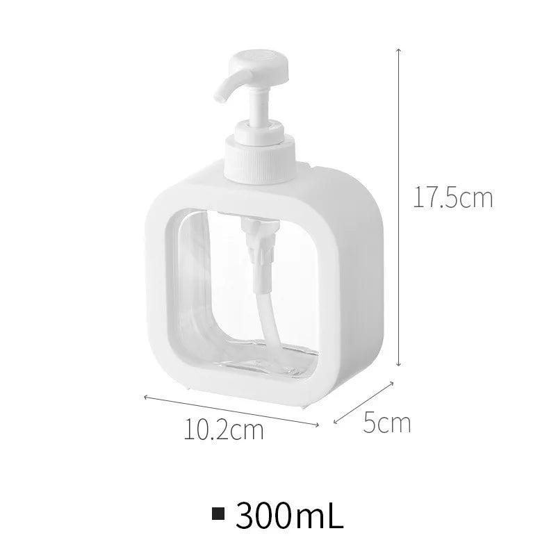 Minimalistisk Sæbedispenser i Holdbart ABS og PVC