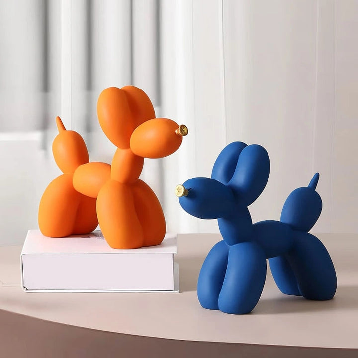Ballonhund Figur i Højkvalitets Resin til Indretning