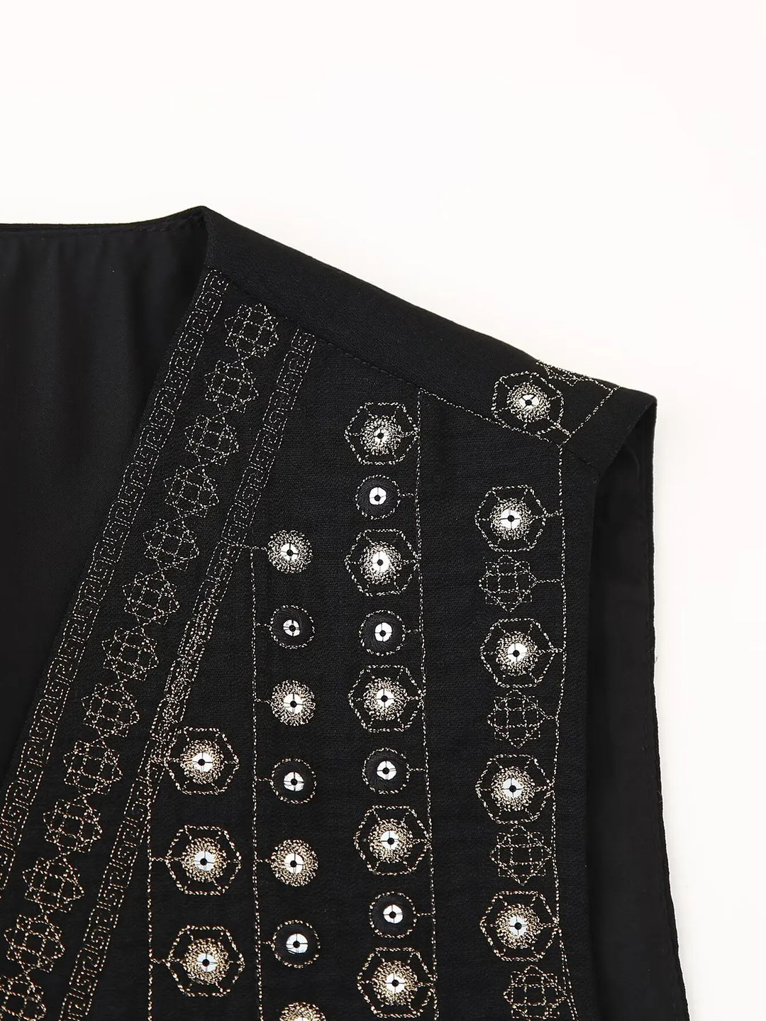 Celestia™ | Pailletmønster Boho Vest