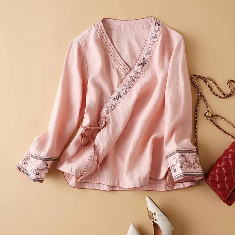Lotus™ | Afslappet Mønster Breeze Top